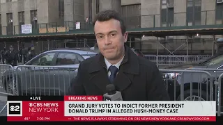 Grand jury votes to indict former president Donald Trump