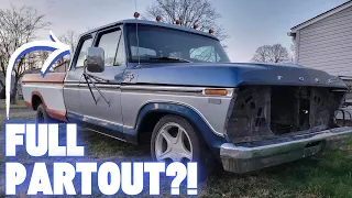 SLAMMED! Lowered 1979 Ford F250 Supercab, what went wrong?