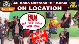 Ali Baba Dastaan ~E~Kabul | BTS | Sheezan M Khan | Tunisha Sharma | On Location Shoot | Sony Sab |