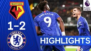 Watford 1-2 Chelsea | Abraham & Pulisic Keep Up Fine Form | Highlights