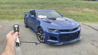 2023 Chevrolet Camaro ZL1: Start Up, Exhaust, Test Drive, Walkaround, POV and Review