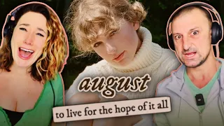 Vocal Coach & Poet Reacts to AUGUST by Taylor Swift @SongsFromASuitcase