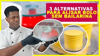 ALTERNATIVAS PARA ALISAR BOLO SEM UMA BAILARINA😱