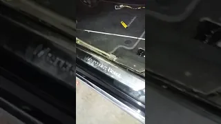 Benz 2017 sunroof removed for replace broken parts