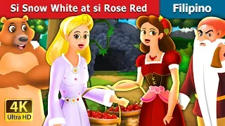 Si Snow White at si Rose Red | Snow White And Rose Red Story in Filipino | @FilipinoFairyTales