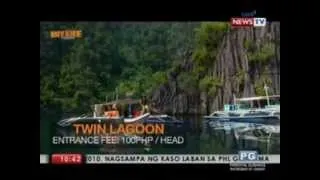 Drew Arellano goes skin diving in Coron, Palawan