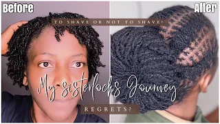 My BEFORE and AFTER 2 year sisterlocks journey! What they don’t tell you! (Bloopers at the end)