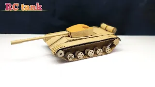 How to make rc tank that shoot