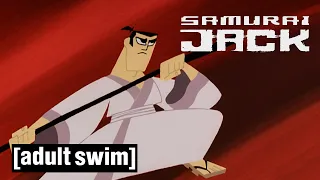 Samurai Jack | Gordo's fight | Adult Swim UK 🇬🇧