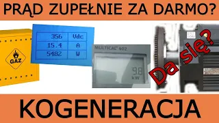 Kogeneracja 022: Prąd jednak za darmo? Montaż prądnicy i pierwszy test kogeneratora.