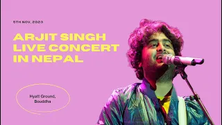 ARJIT SINGH  FULL LIVE CONCERT IN NEPAL | SINGING NEPALI SONG |