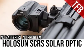 NO BATTERY RED DOT: Holosun's Solar-Powered SCRS