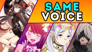 🔊 Guess the Characters of Genshin Impact and Anime with the SAME VOICE 🤩 ANIME QUIZ