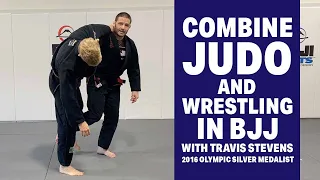 Combine The Strongest Judo Technique With The Fastest Wrestling Takedown - Travis Stevens BJJ