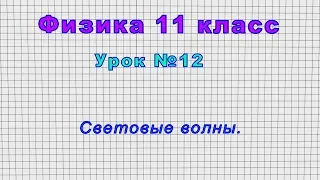 Физика 11 класс (Урок№12 - Световые волны.)