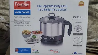 Prestige Stainless Steel 1 Litre PMC 1.0 Plus Multi Cooker | Silver, #unboxing.