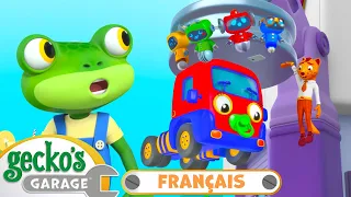 La folie des aimants - Gecko à la rescousse!｜Le Garage de Gecko｜Camions pour enfants