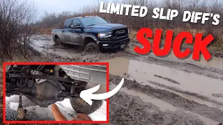 RAM 2500 Power Wagon Off-road 4WD | LIMITED SLIP DIFF Vs. LOCKING DIFF