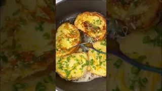 Луковые гренки! Отличный завтрак на скорую руку 🔥 #рецепты #cooking