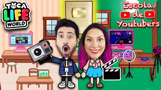 A NOVA ESCOLA DE YOUTUBERS do Toca Life