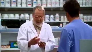 Two and a half men - Russell the best pharmacist in the world