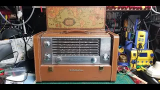 RCA 3-BX-671 Short Wave Radio Repair - Part 1/2