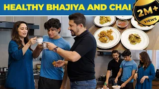 The Ultimate Monsoon Snack Combo | Onion Bhaji in 4 Ways | Masala Chai | Dr. Nene | Madhuri Dixit