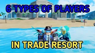 Loomian legacy - 6 types of players in trade resort