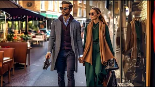 London's Autumn Elegance: Exploring Street Style in Mayfair & Marylebone Village