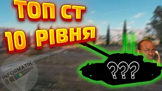 РЕЙТИНГ СТ 10 РІВНЯ на євросервері / worldoftanks / wot українською /