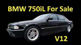 V12 BMW E38 750iL 7 Series ~  FOR SALE CLASSIC M SPORT WHEELS