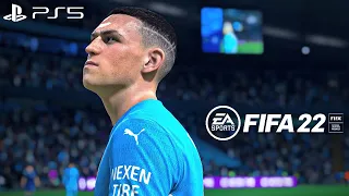 FIFA 22 - Man City vs. Man United - Premier League Full Match at Etihad Stadium - PS5 Gameplay | 4K