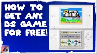 How To Play Any DS Game FREE on DS/DS Lite!