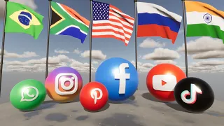 List of Countries by Social Media Users in 2024