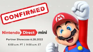 Nintendo Direct Mini CONFIRMED For Tomorrow June 28th 2022