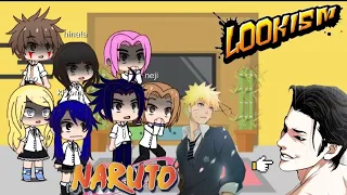 Naruto friends react to Naruto as .. || modern au || lookism X Naruto || read description