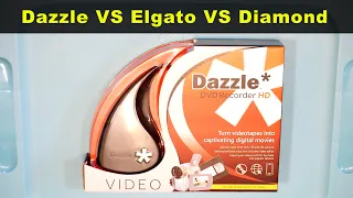 Transfer Hi-8 and VHS tape to computer  Elgato VS Diamond VS Roxio VS Dazzle VS DV converters