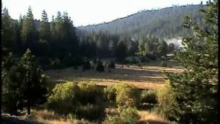 Union Pacific 3985 in the Feather RiverCanyon: 2005