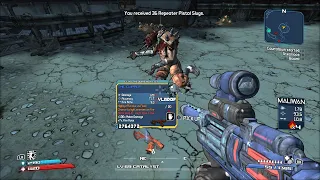 Borderlands 1 Enhanced Farming at Level 69 The Clipper from Nine Toes