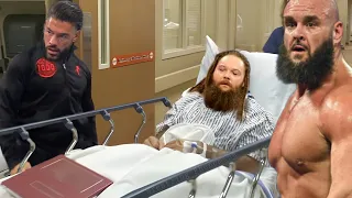 WWE Superstars Emotional After Bray Wyatt Death In Hospital Roman Reigns & Braun Strowman Smackdown