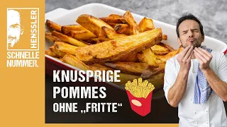 Schnelles Pommes aus dem Ofen Rezept von Steffen Henssler | Günstige Rezepte