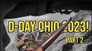 America's LARGEST WW2 reenactment!! | D-Day Ohio Saturday landing part 2