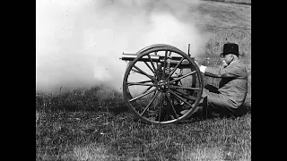 1897 - Maxim Firing Field Gun - British Mutoscope & Biograph