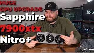 HUGE GPU UPGRADE!!! Sapphire 7900xtx Nitro+ Unboxing