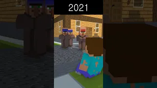 Evolution of Beggar Steve - Minecraft Animation
