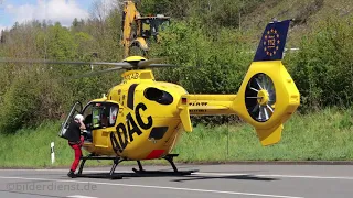 Rettungshubschrauber "Christoph 25" im Einsatz