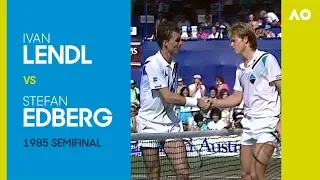 Ivan Lendl v Stefan Edberg - Australian Open 1985 Semifinal | AO Classics