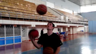 Basketball juggling/Баскетбольное жонглирование