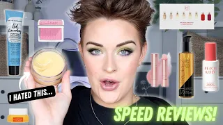Speed Reviews | Makeup and Skincare Products I've Been Using Recently!