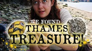 This Is Why We LOVE Thames Mudlarking! We Return To Our First Hammered Coin!